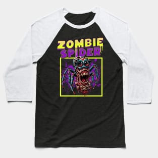 Zombie Spider funny Baseball T-Shirt